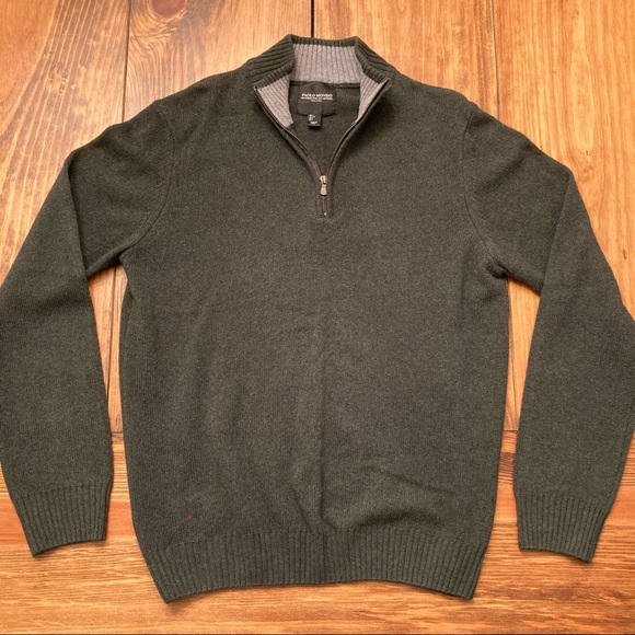 paolo mondo | Sweaters | Paolo Mondo Cashmerewool 4 Zip Sweater Italy |  Poshmark